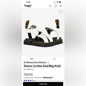 Dr. Marten Velcro Sandals